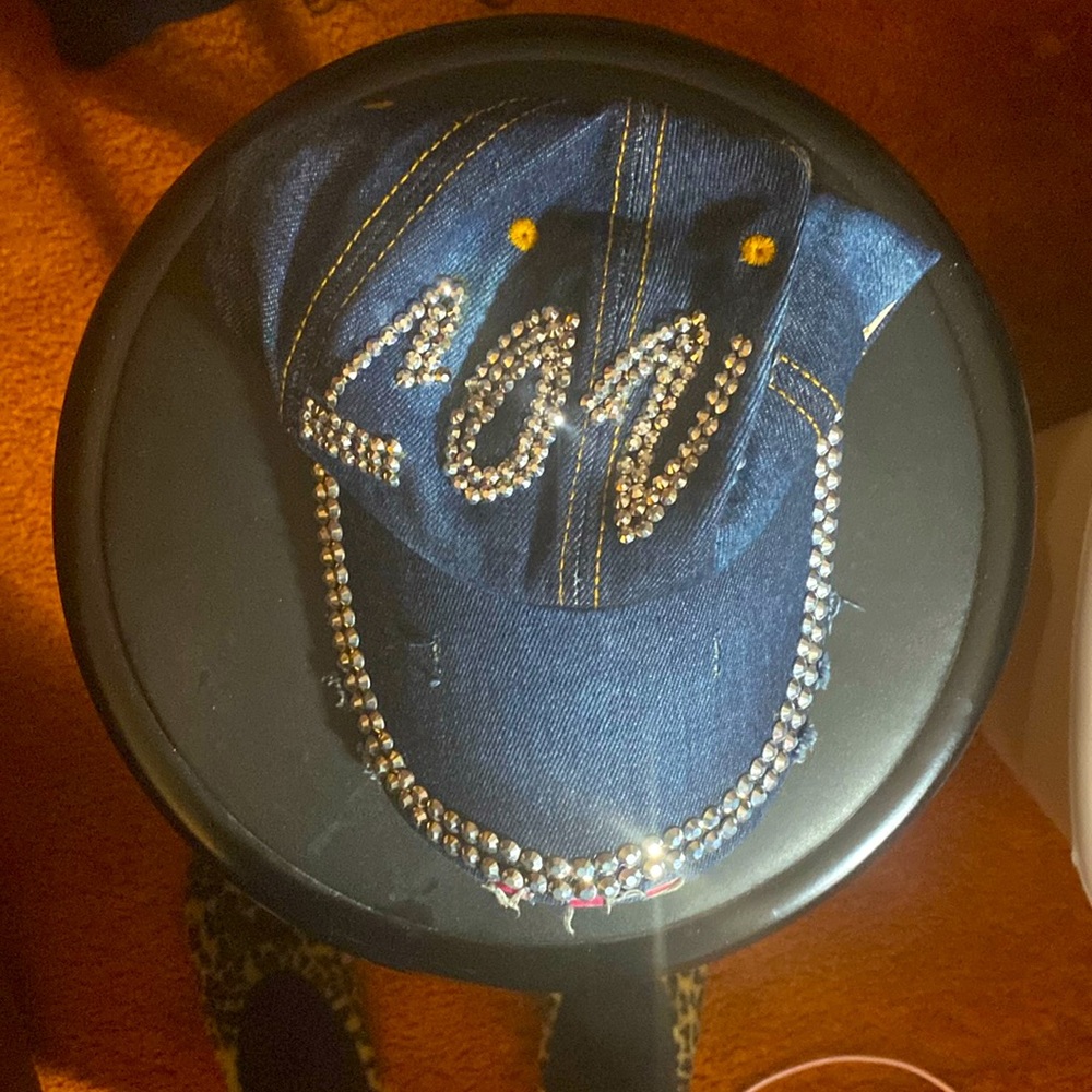 Jean Rinestone Cap